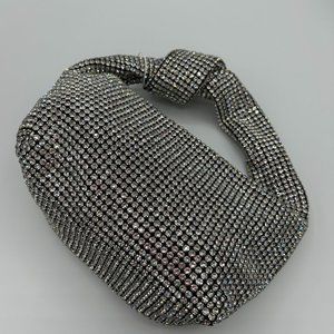 NWT Quinn Evening Bag in Silver